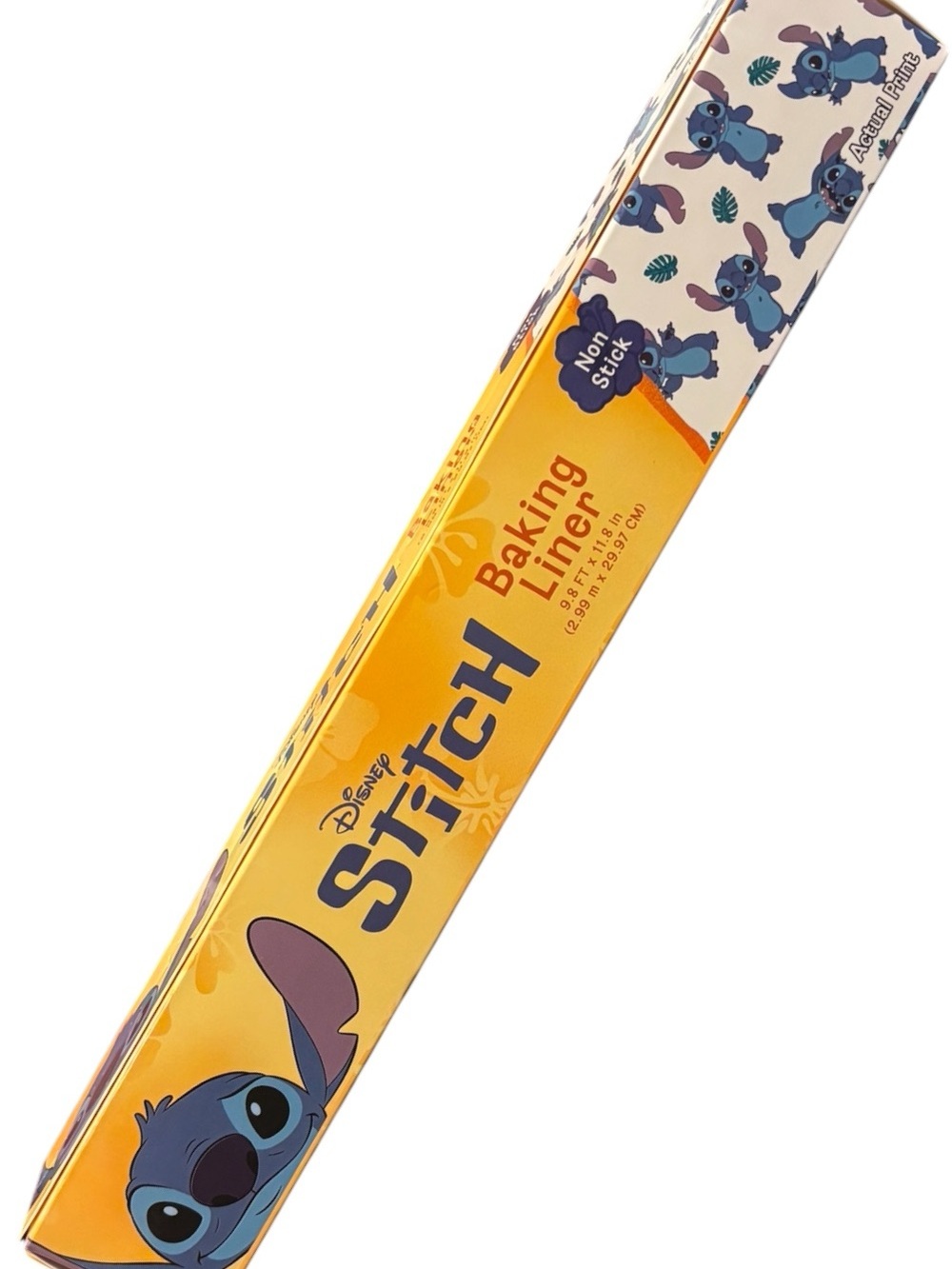 Disney Stitch Non-Stick Baking Liner Roll - Yellow & Blue